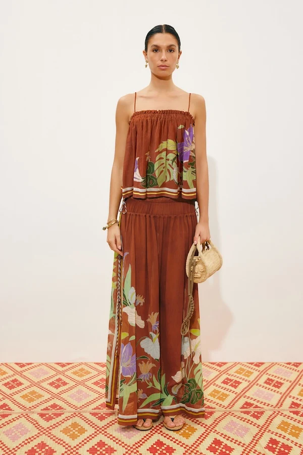 ALFIE RUCHED TOP