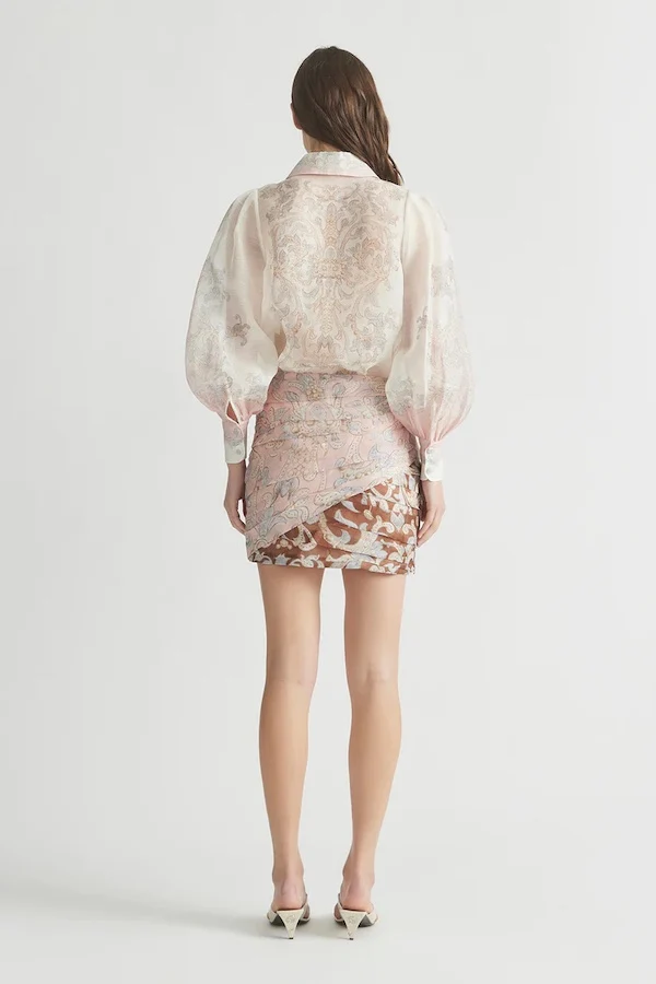BITTER SWEET TUCK MINI SKIRT - Image 3