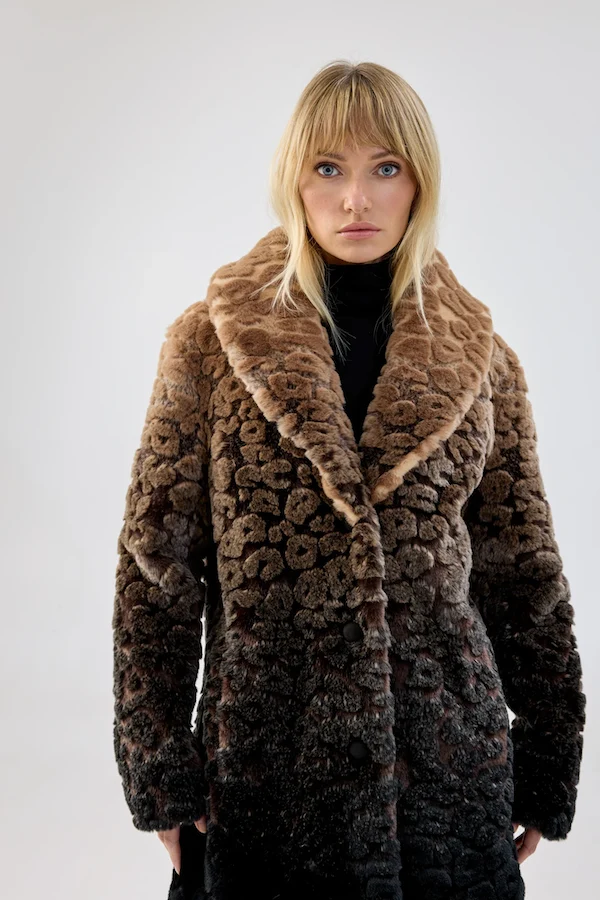 BOHO COAT - OMBRE LEOPARD - Image 3