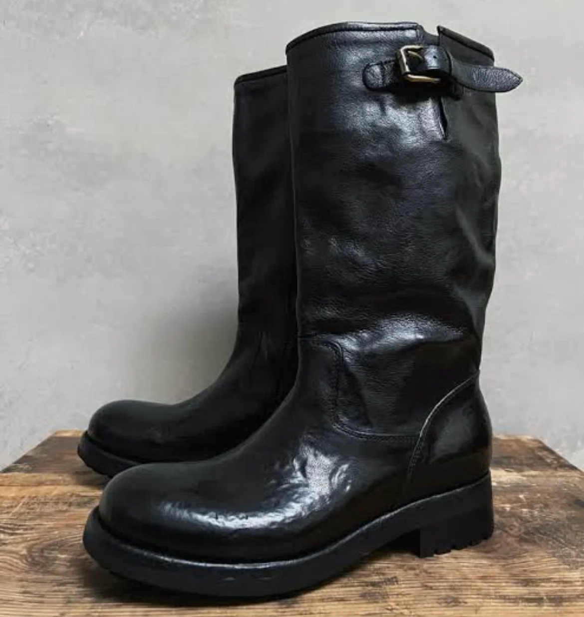 CLASSIC LAND BOOTS (TALL) - BLACK - Image 5
