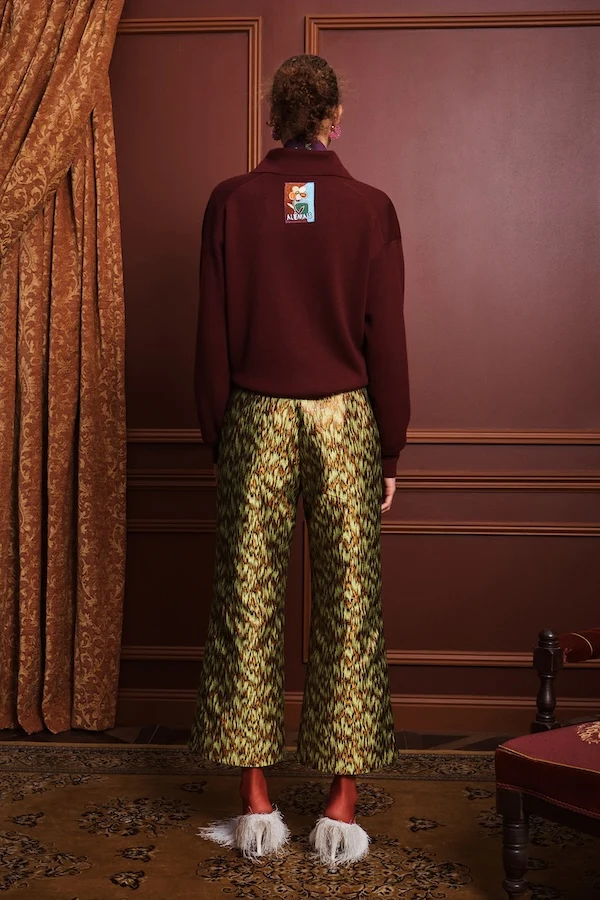CLAUDIA PLUM KNIT POLO - Image 3