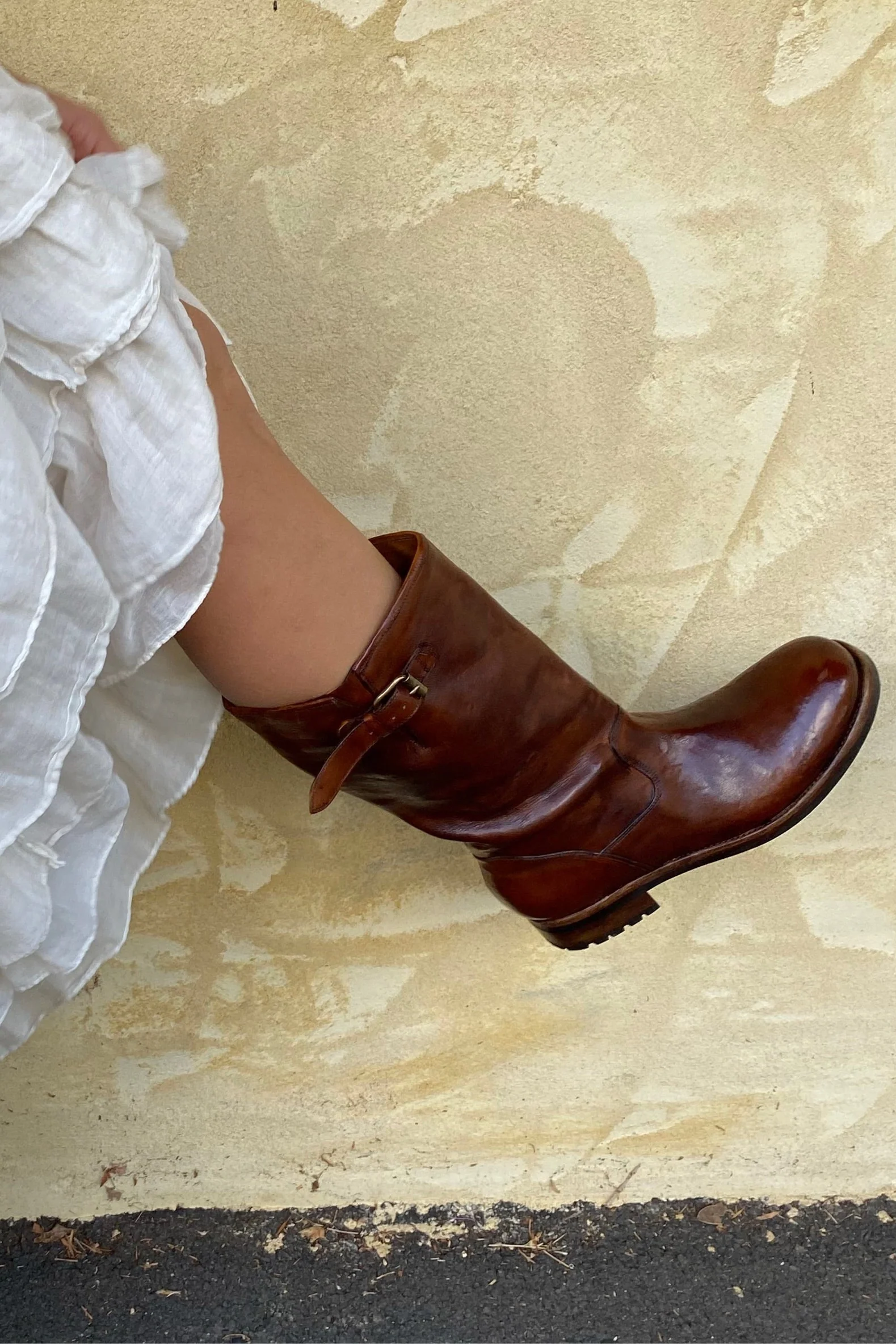 CLASSIC LAND BOOTS (TALL) - AMBER - Image 3