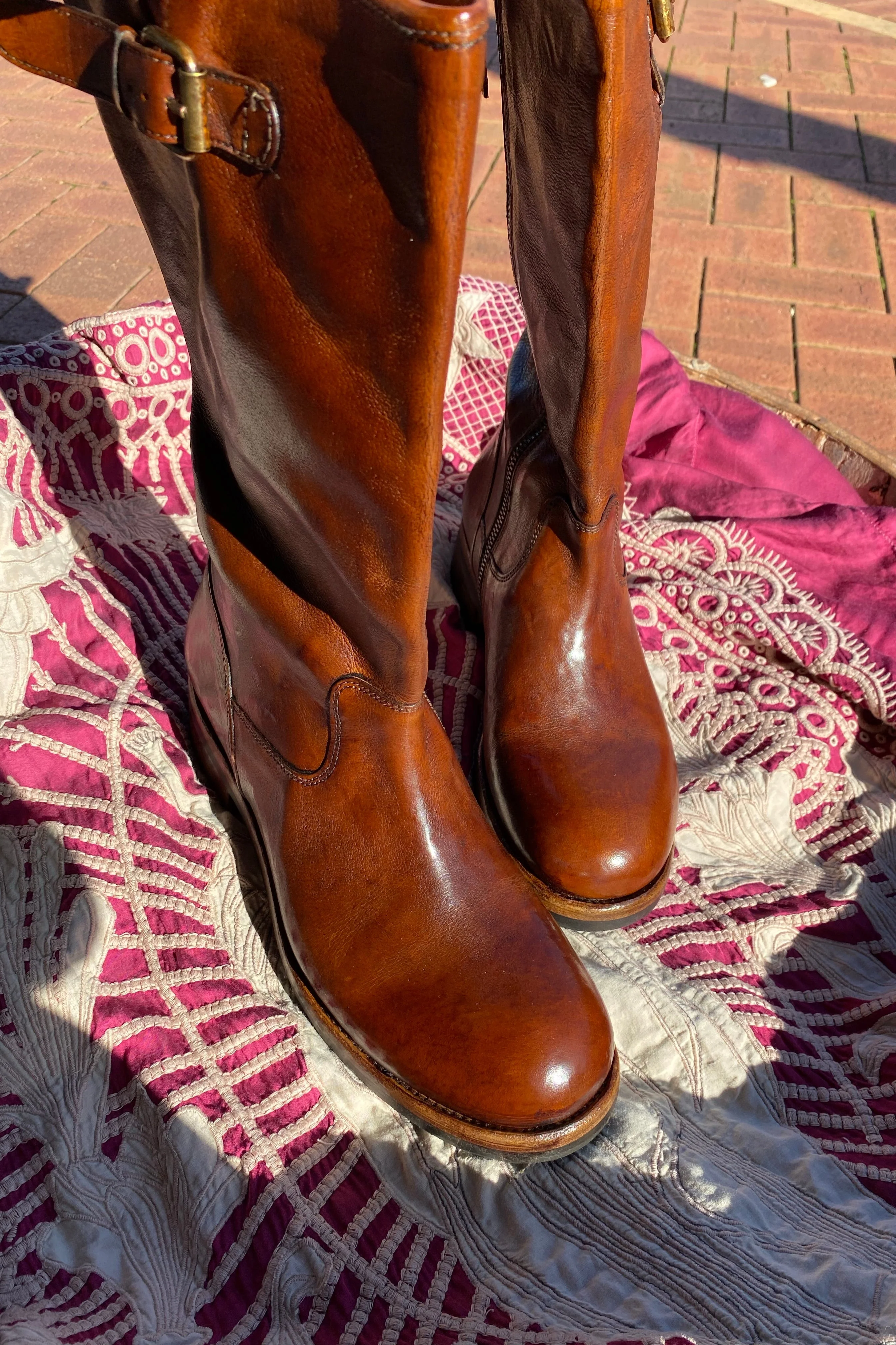 CLASSIC LAND BOOTS (TALL) - AMBER - Image 7