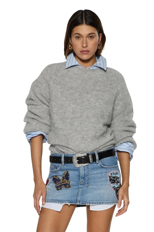 COSY KNIT - LIGHT GREY - Image 2