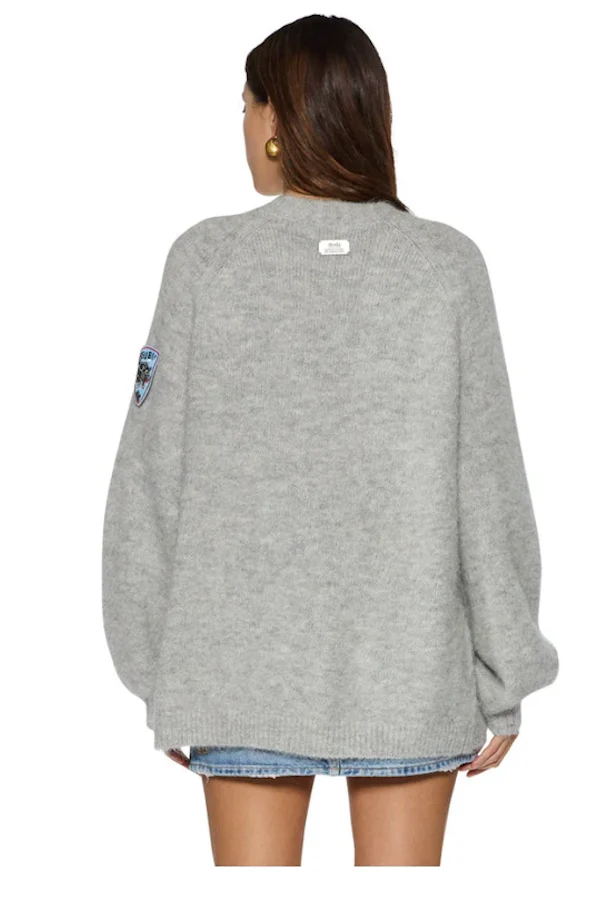 COSY KNIT - LIGHT GREY - Image 3
