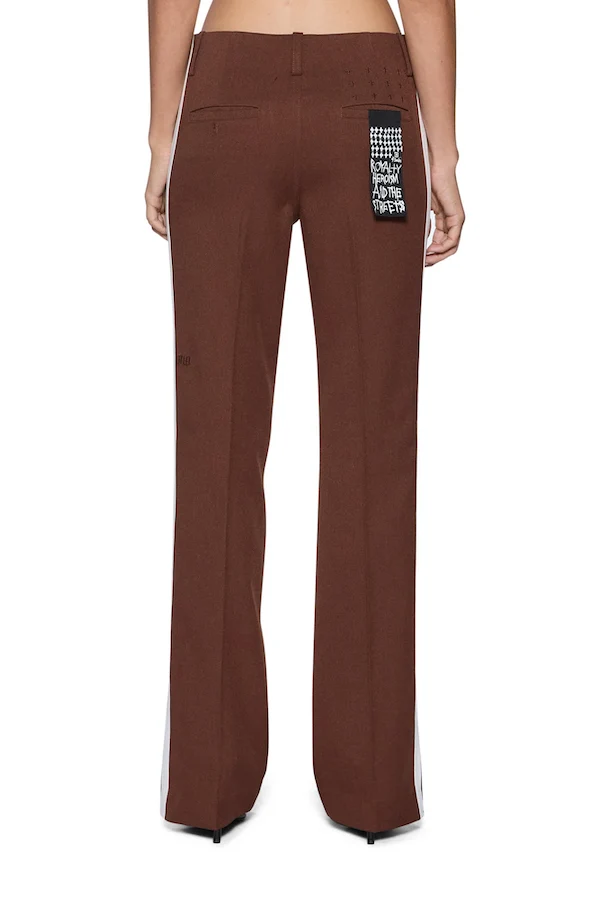 DARE STRAIGHT TROUSER - CHOCOLATE - Image 3