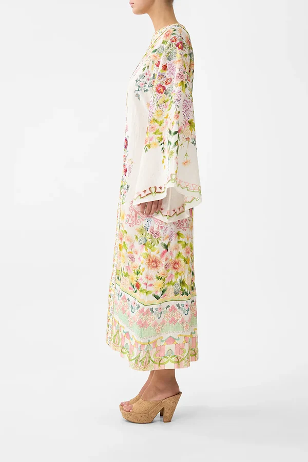DEEP V NECK HARDWARE KAFTAN - Image 3