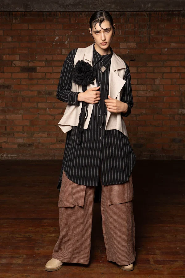 EMBER APRON PANTS - WALNUT - Image 2