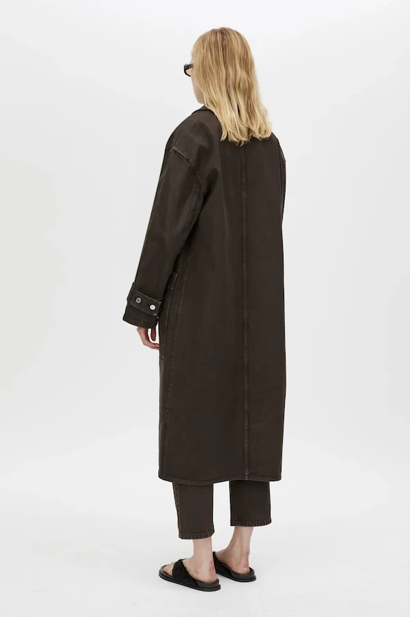 ENZO DENIM COAT - Image 3