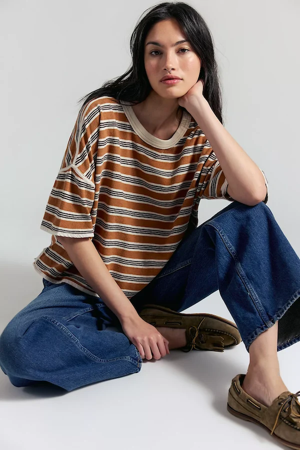 CLEAN RUGBY TEE - ALMOND - Image 5
