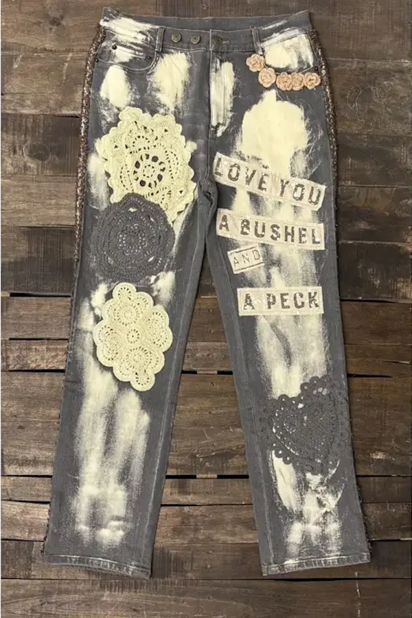 FULL OF LOVE JEANS - VINTAGE BLACK