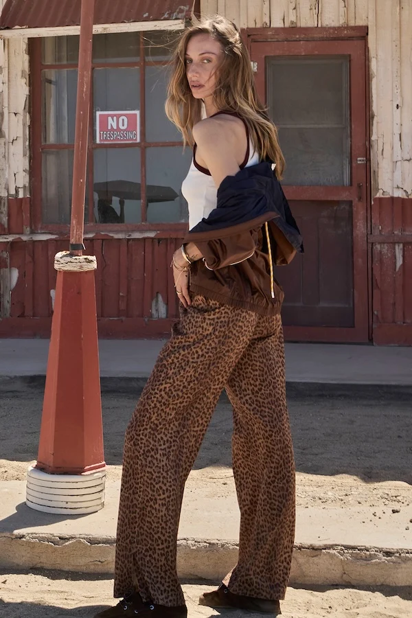 JAVAN JULIET PANT - LEOPARD