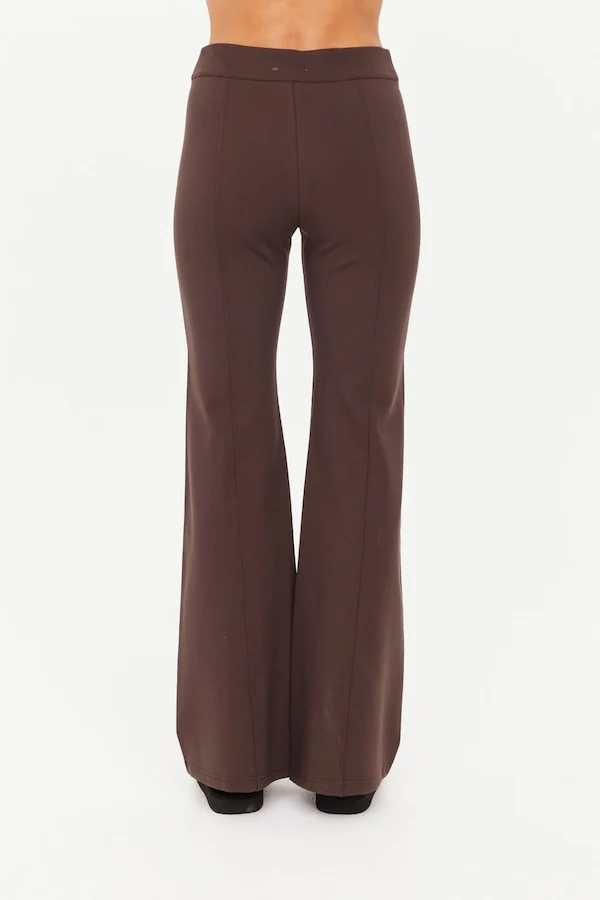 JOYELA FLARE PANT - COCOA - Image 3
