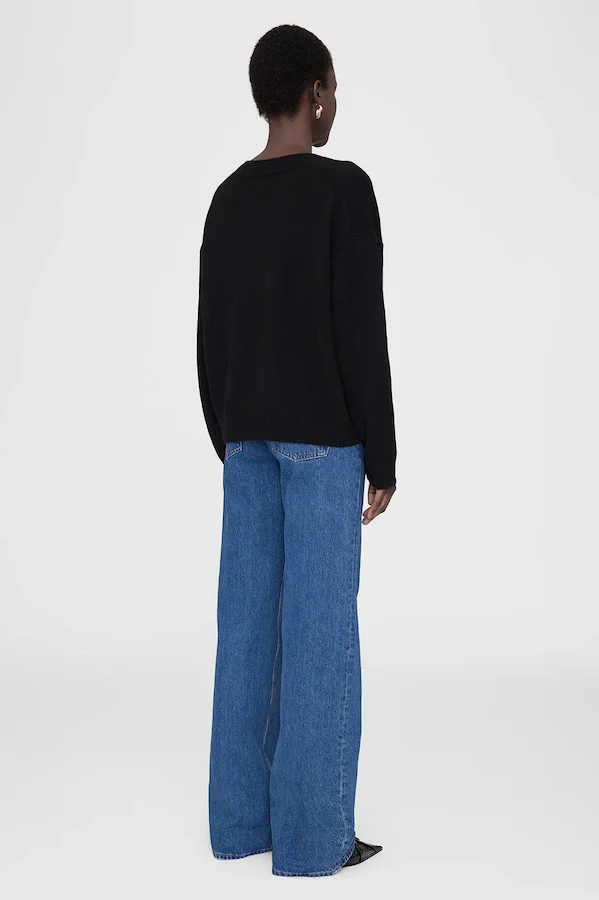 LEE SWEATER - BLACK - Image 2