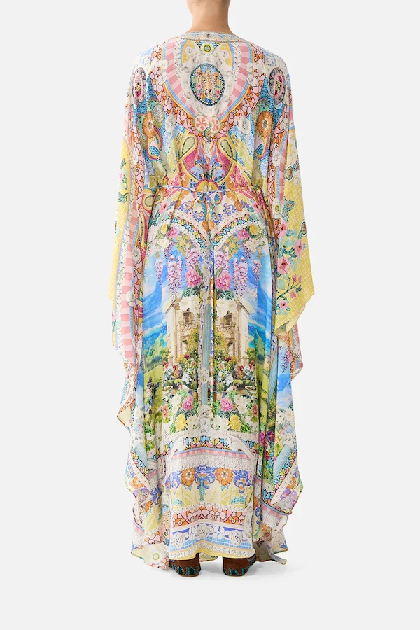LONG KAFTAN WITH WAIST DETAIL - Image 2