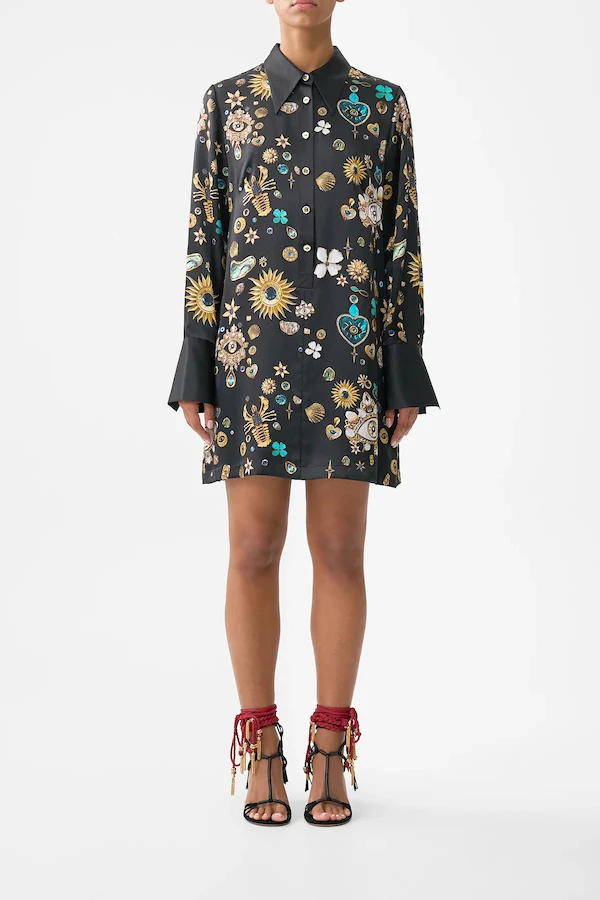 MINI SHIRT DRESS