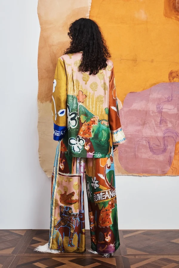 MLAK SILK PANT - Image 3