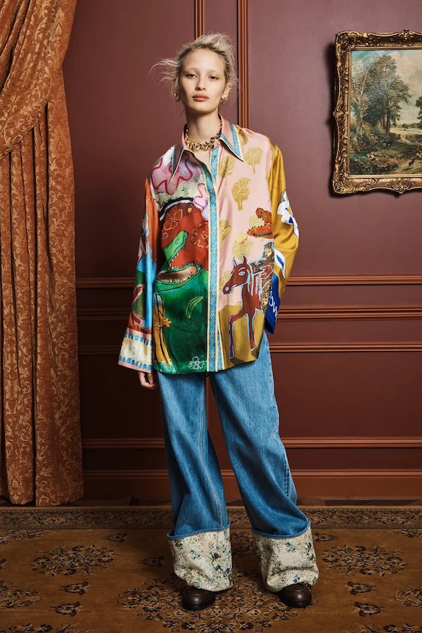 MLAK SILK SHIRT