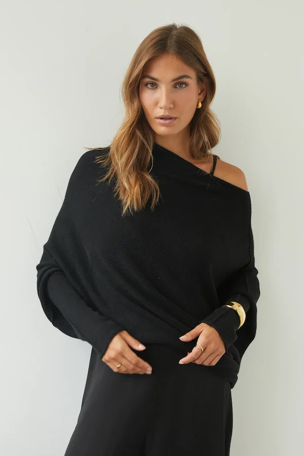 NATALIE SWEATER - BLACK
