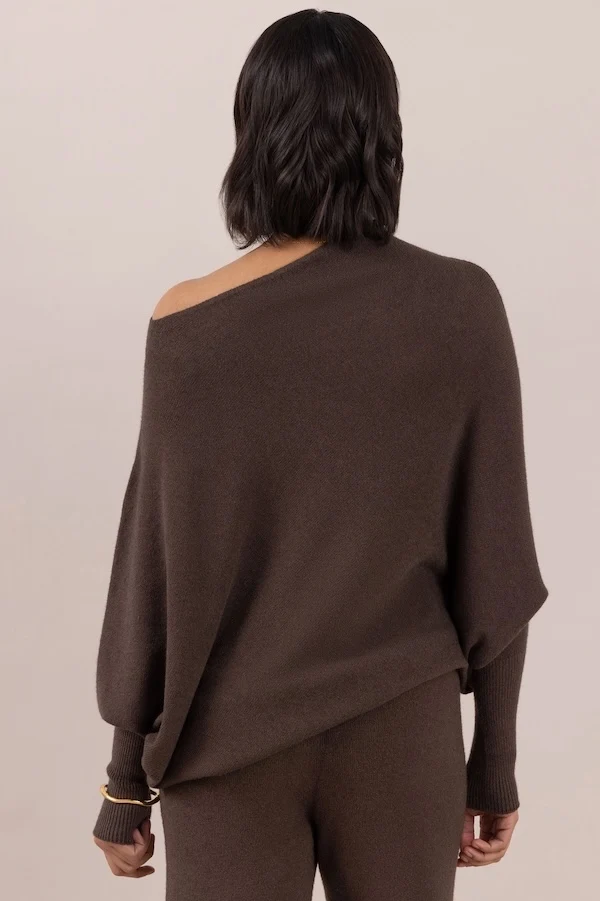 NATALIE SWEATER - DARK ESPRESSO - Image 2
