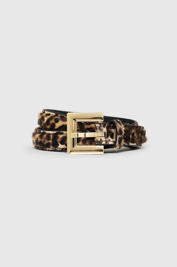 NICOLA BELT - LEOPARD CALF HAIR - Image 3
