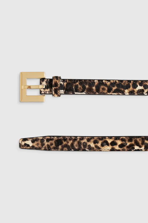 NICOLA BELT - LEOPARD CALF HAIR - Image 4
