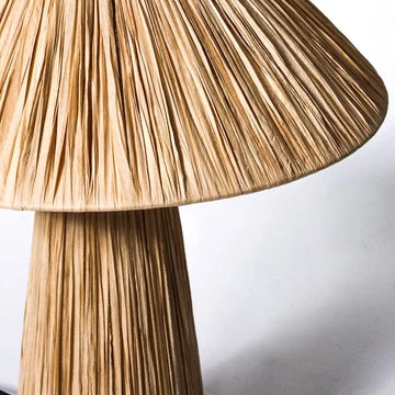 OUREA RAFFIA TABLE LAMP - Image 3