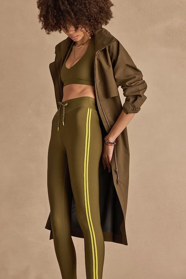 OXFORD 25IN MIDI PANT - OLIVE