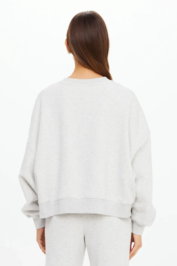 PALOMA CREW - GREY MARLE - Image 2