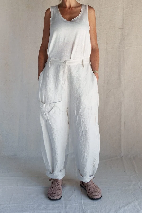 PANTS GASTON - ECRU