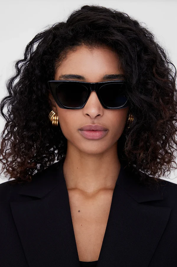 PARIS SUNGLASSES - BLACK - Image 2