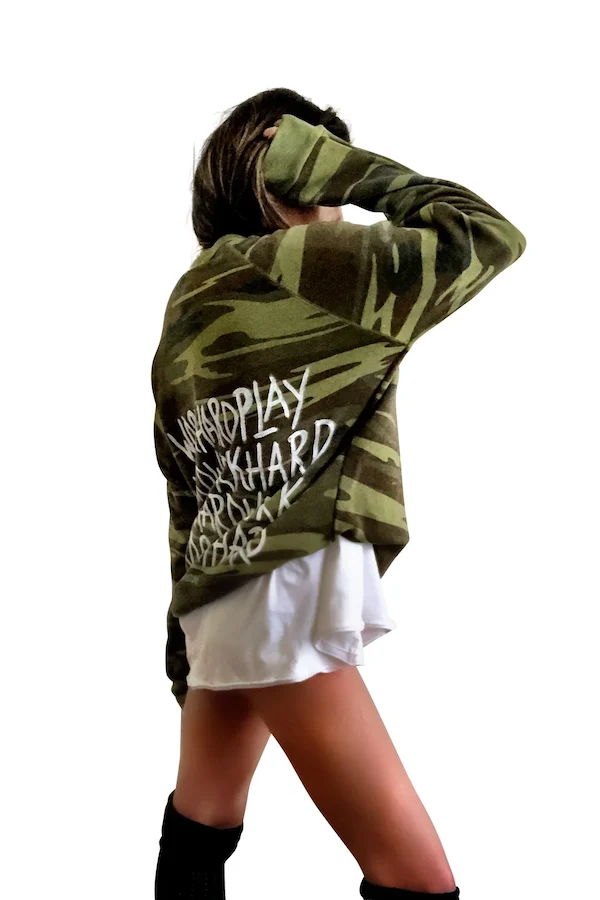 PLAYTIME CAMO SWEATSHIRT - Image 2
