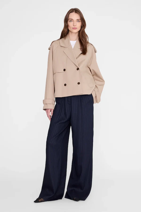 RICKIE CROPPED TRENCH - BEIGE - Image 2