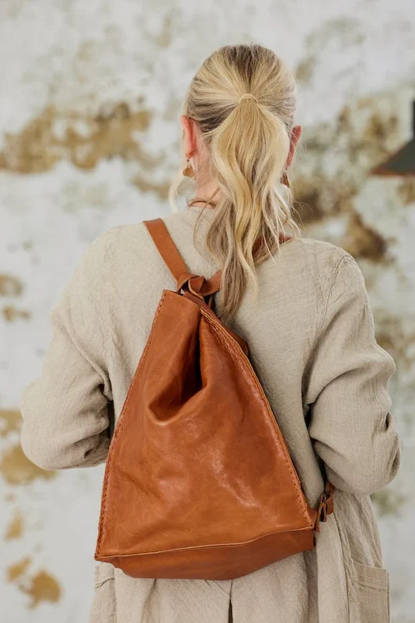 ROMA BACKPACK BAG - MUSHROOM - Image 3