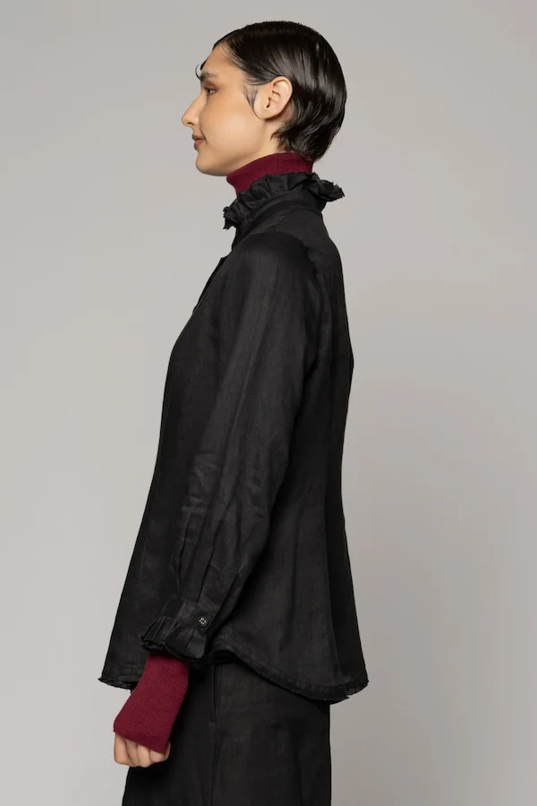 SANCHA SHIRT - BLACK - Image 3