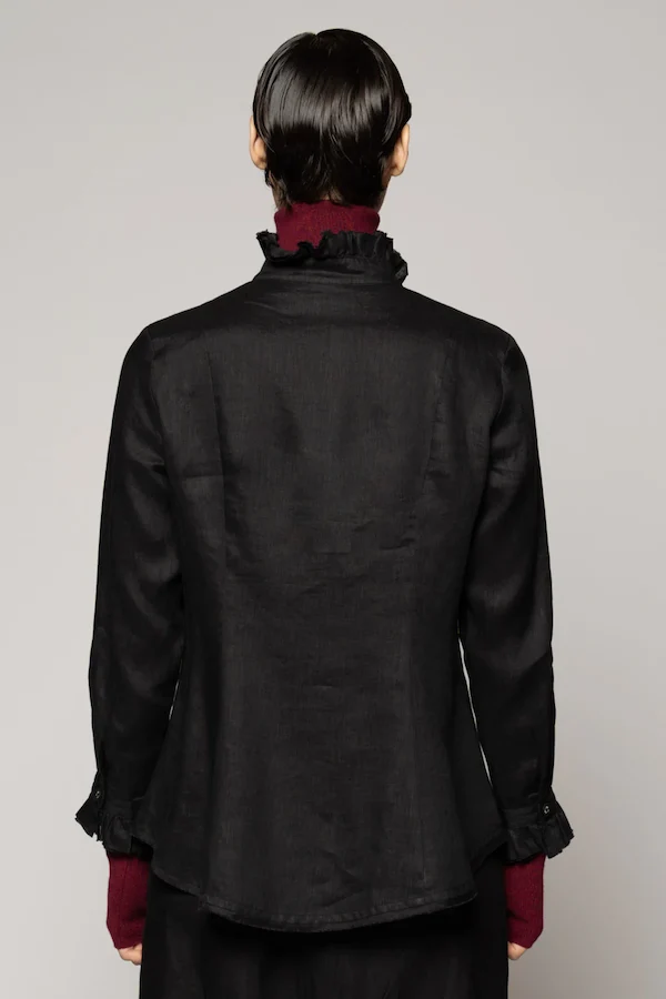 SANCHA SHIRT - BLACK - Image 4