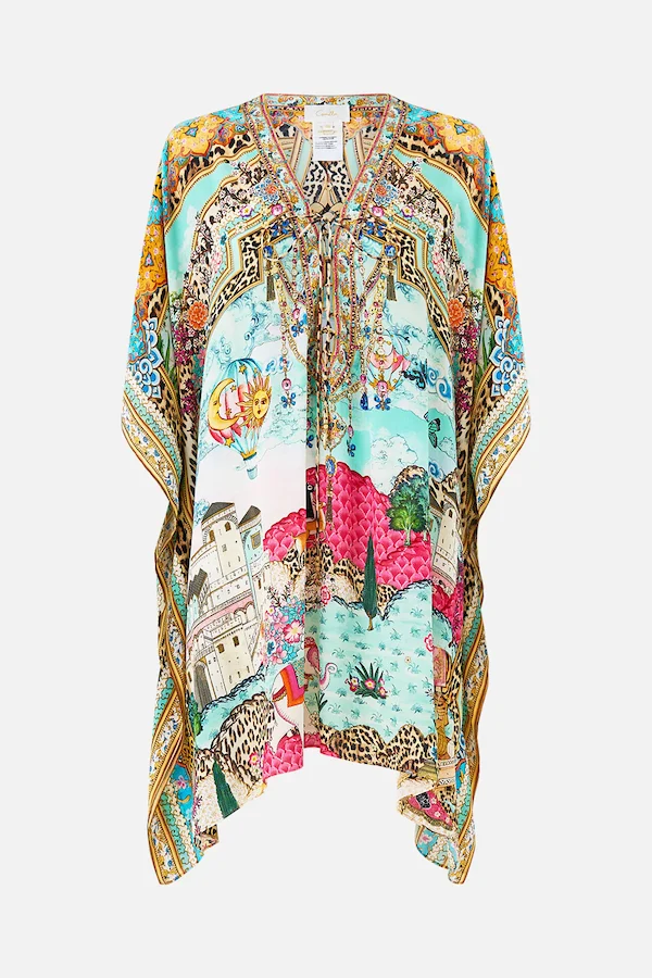 SHORT LACE UP KAFTAN - Image 2