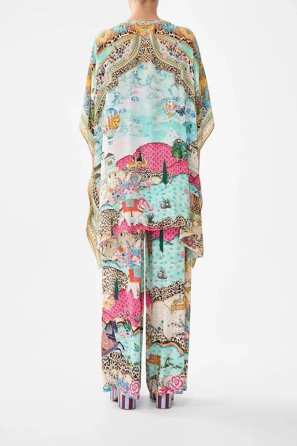 SHORT LACE UP KAFTAN - Image 3