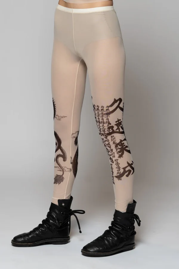 TATU TIGHTS NUDE - Image 2