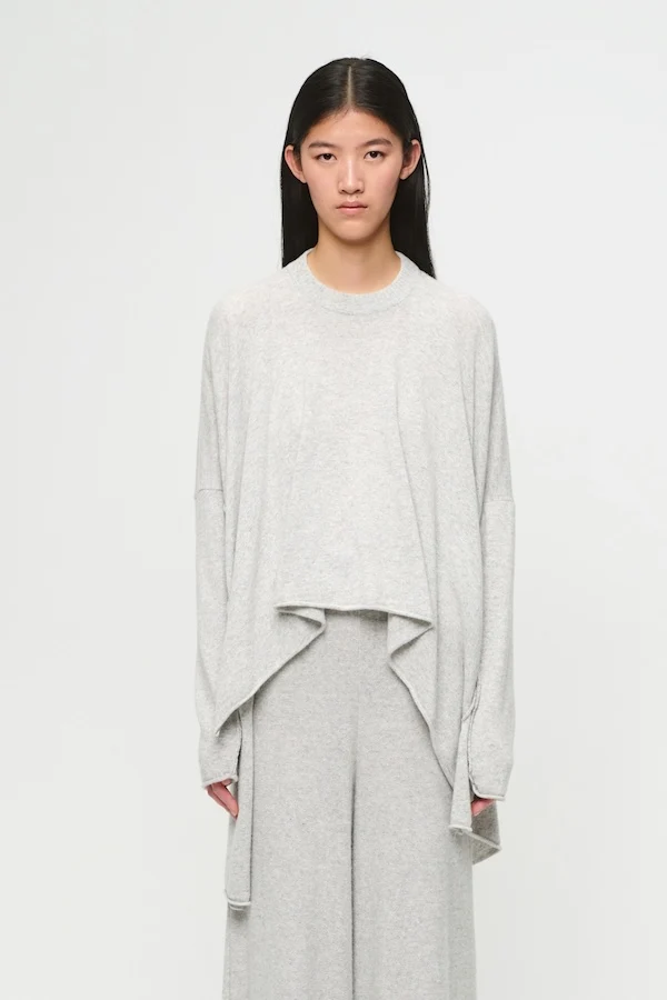 TIERRA KNITTED TOP - CLOUDY GRAY - Image 2