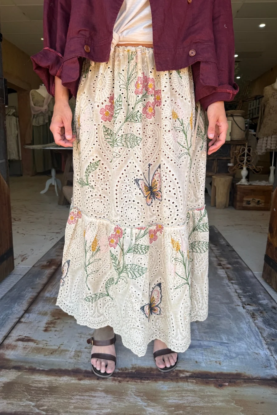 WILD FLOWER ECHO SKIRT - Image 2