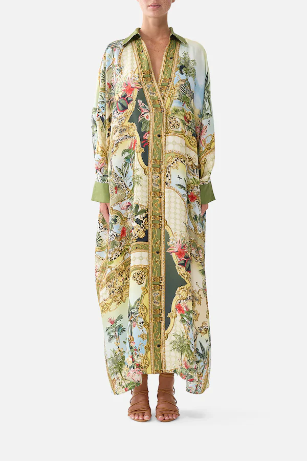 WING COLLAR KAFTAN